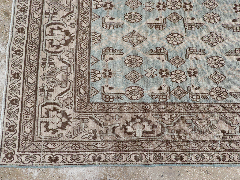 Vintage Persian Malayer Runner, No.32886 - Gsblank