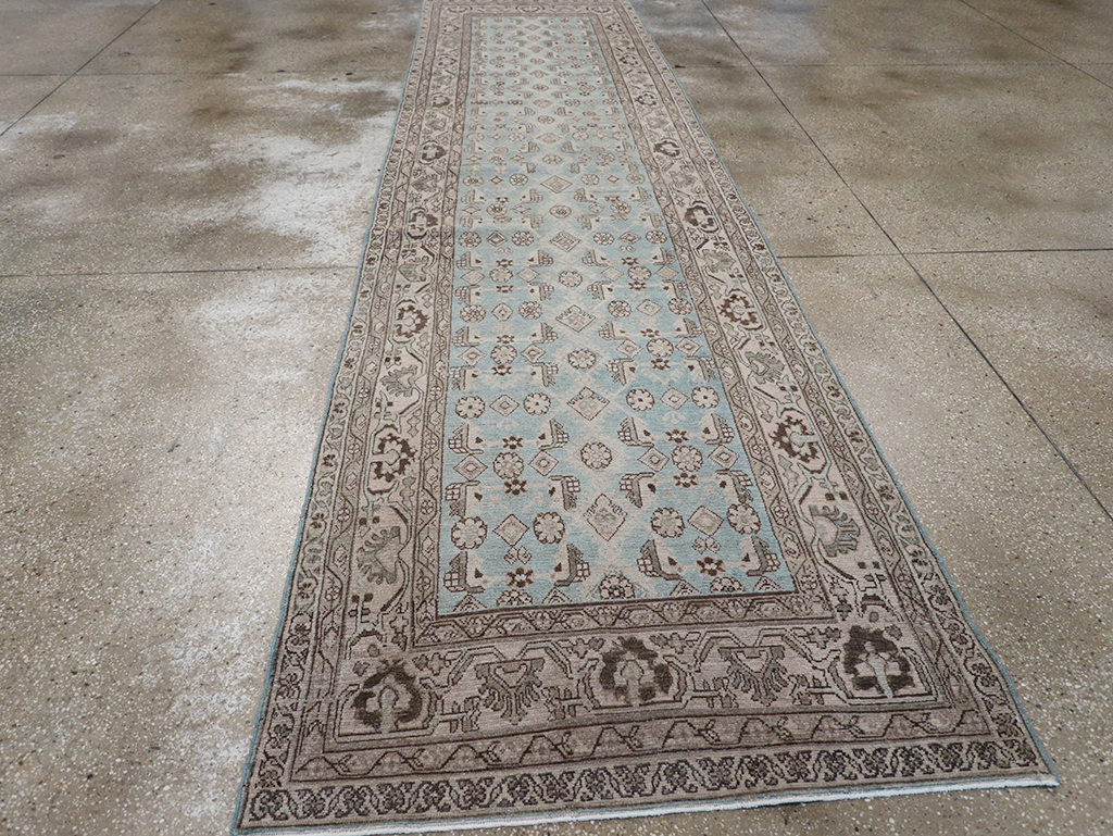 Vintage Persian Malayer Runner, No.32886 - Gsblank