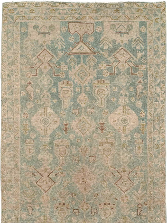Vintage Persian Malayer Runner, No.32887 - Gsblank