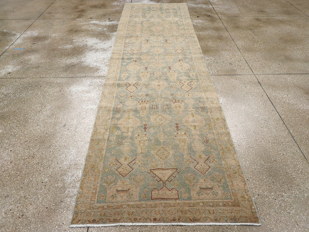 Vintage Persian Malayer Runner, No.32887 - Gsblank