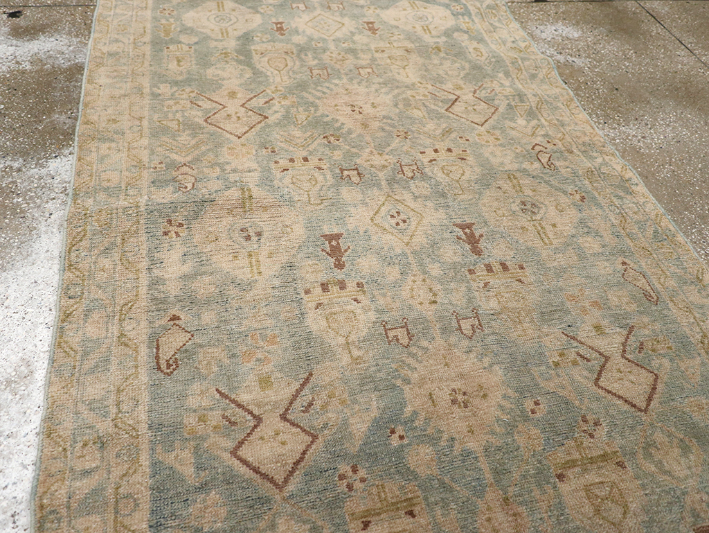 Vintage Persian Malayer Runner, No.32887 - Gsblank