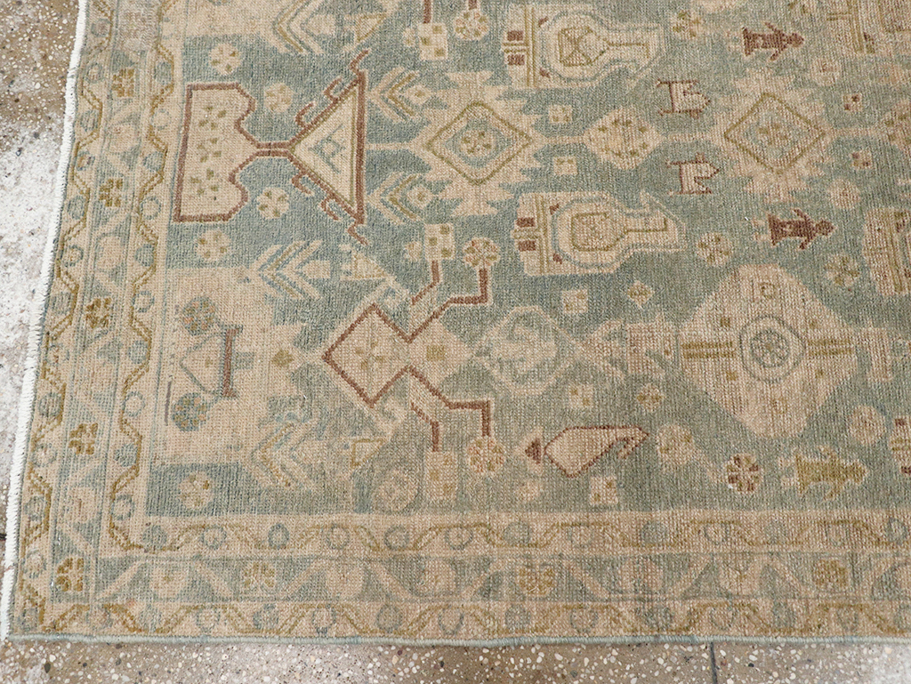 Vintage Persian Malayer Runner, No.32887 - Gsblank