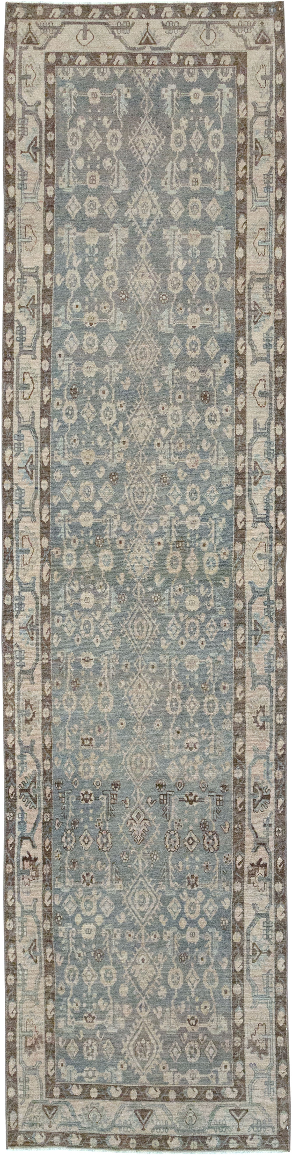Vintage Persian Malayer Runner, No.32889 - Gsblank