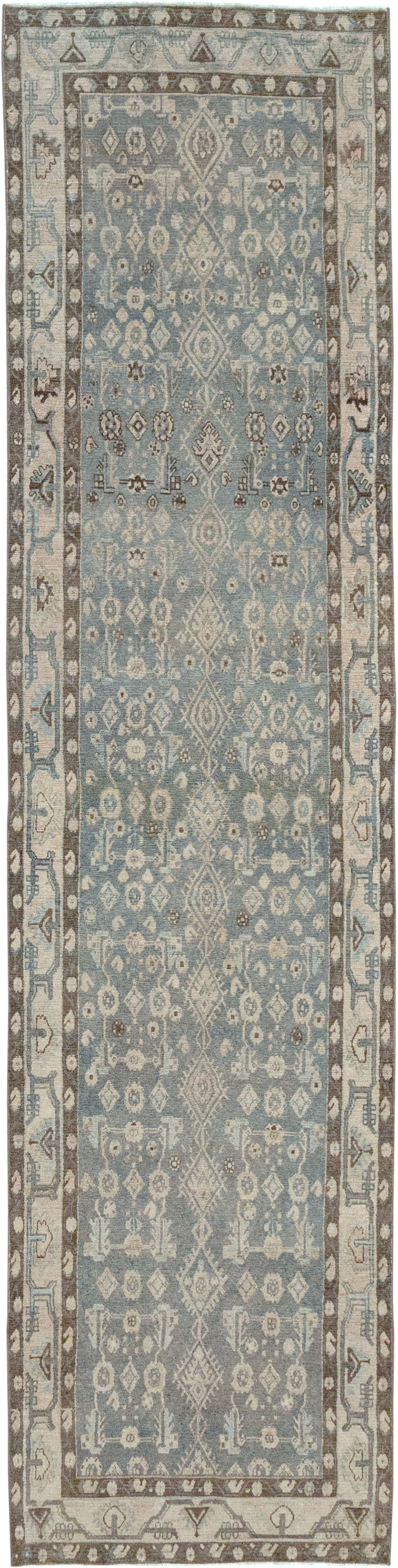 Vintage Persian Malayer Runner, No.32889 - Gsblank