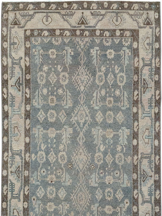 Vintage Persian Malayer Runner, No.32889 - Gsblank