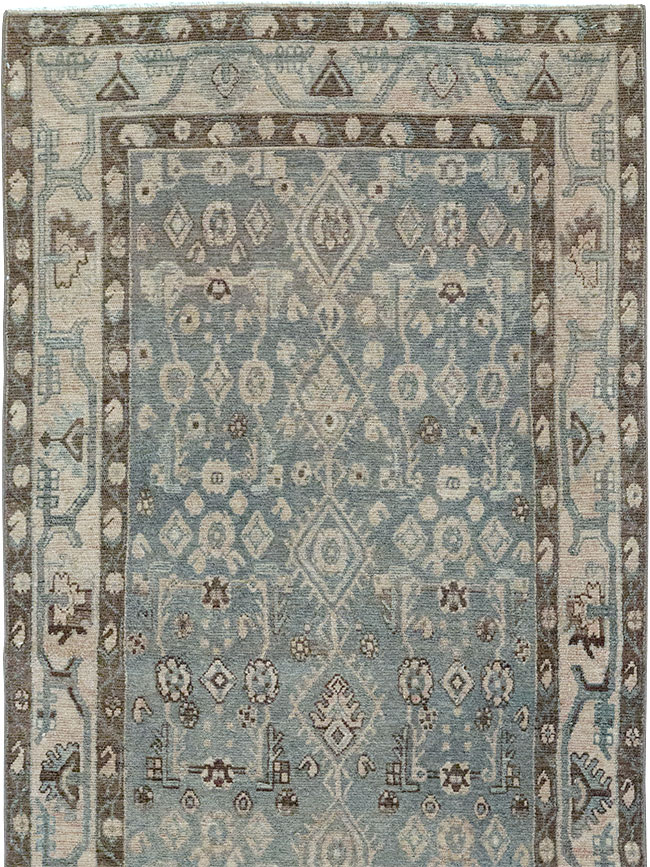 Vintage Persian Malayer Runner, No.32889 - Gsblank
