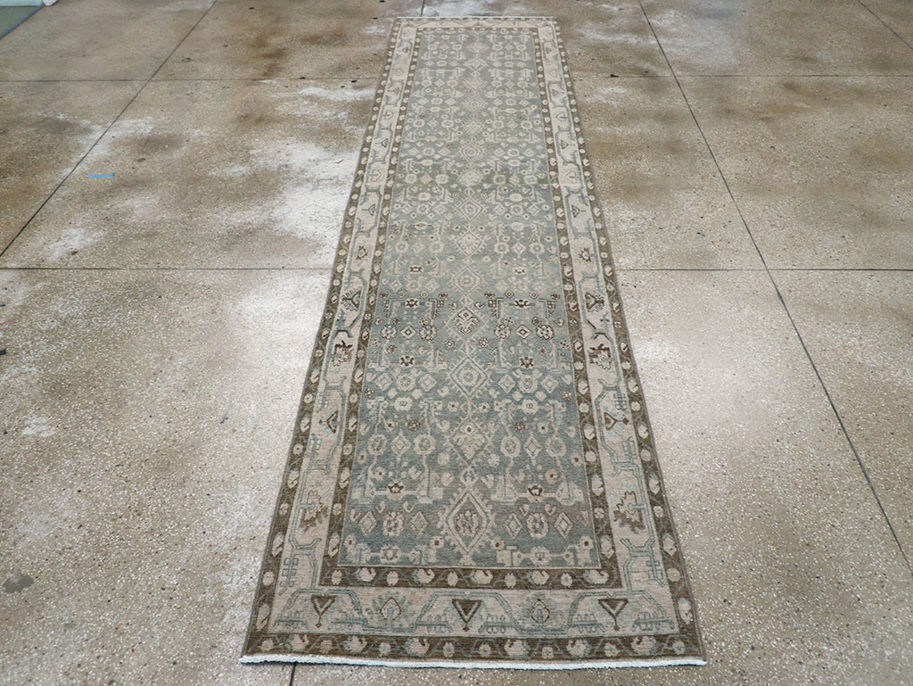 Vintage Persian Malayer Runner, No.32889 - Gsblank