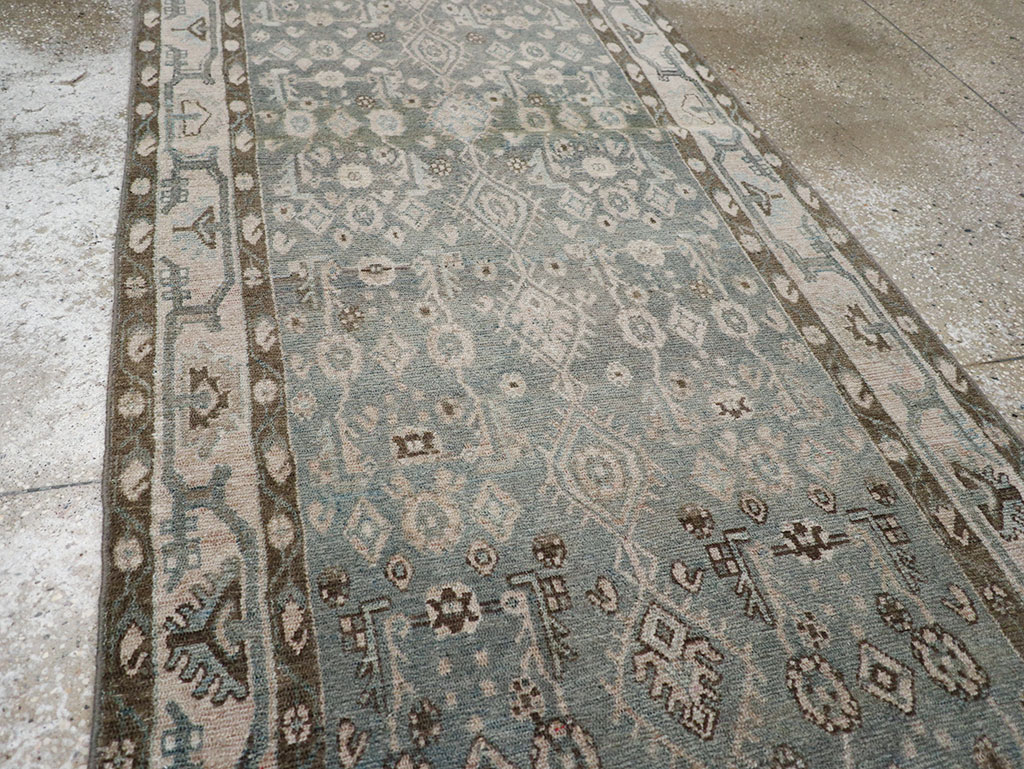 Vintage Persian Malayer Runner, No.32889 - Gsblank