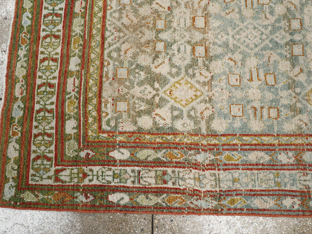 Antique Persian Malayer Accent Rug, No.32890 - Gsblank