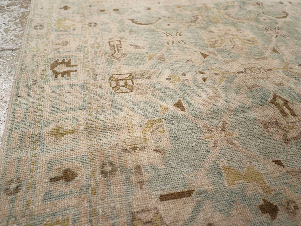 Vintage Persian Malayer Throw Rug, No.32899 - Gsblank