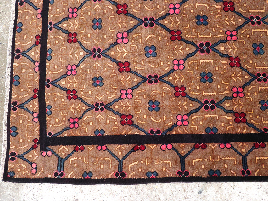 Vintage Persian Serab Gallery Rug, No.32909 - Gsblank