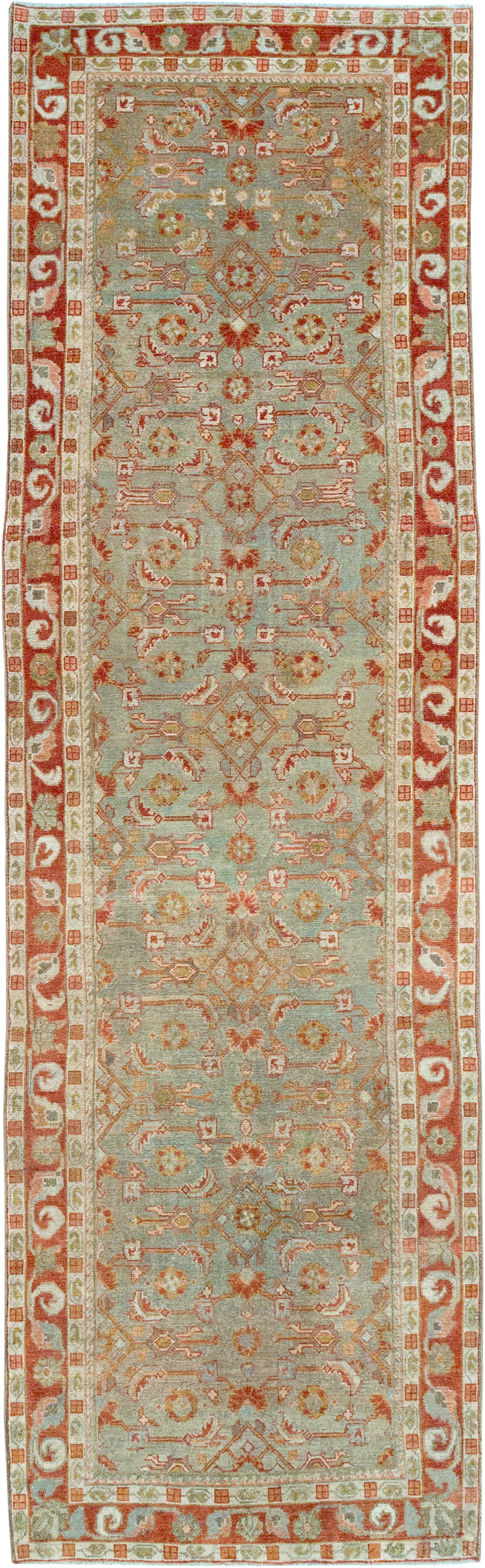 Vintage Persian Malayer Runner, No.32911 - Gsblank