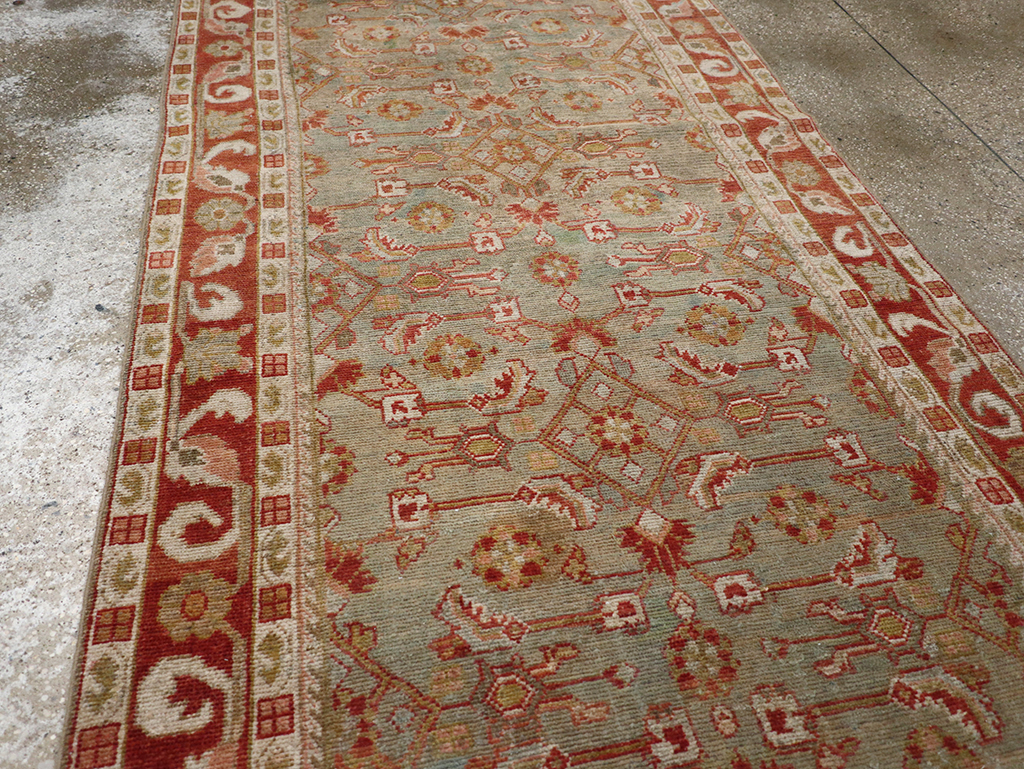Vintage Persian Malayer Runner, No.32911 - Gsblank