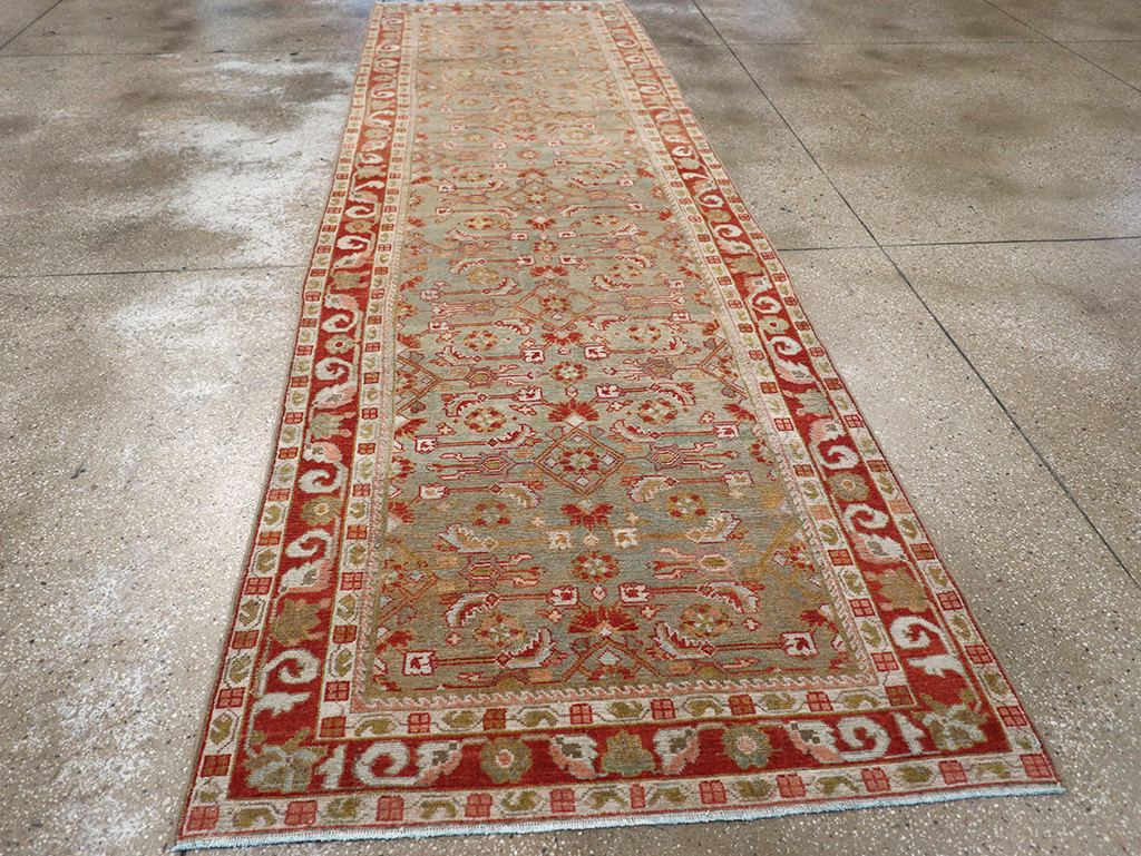 Vintage Persian Malayer Runner, No.32911 - Gsblank