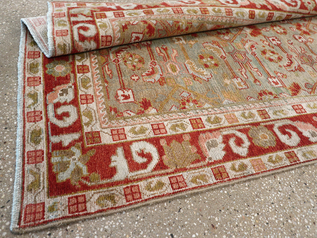 Vintage Persian Malayer Runner, No.32911 - Gsblank