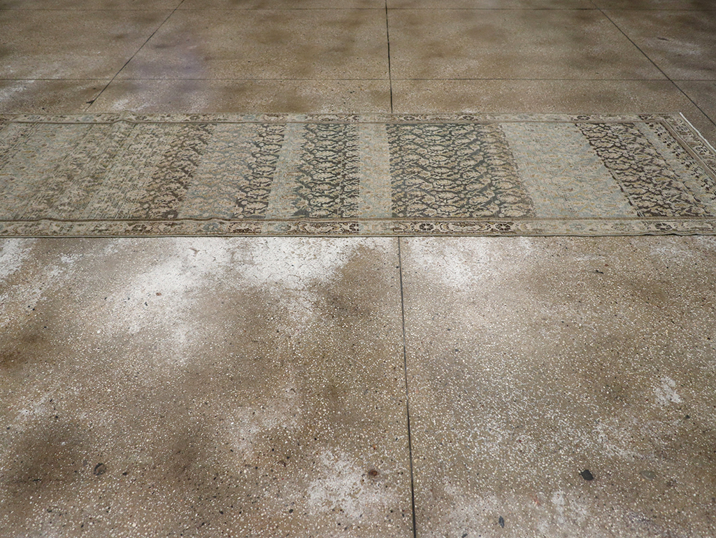 Antique Persian Malayer Long Runner, No.32912 - Gsblank