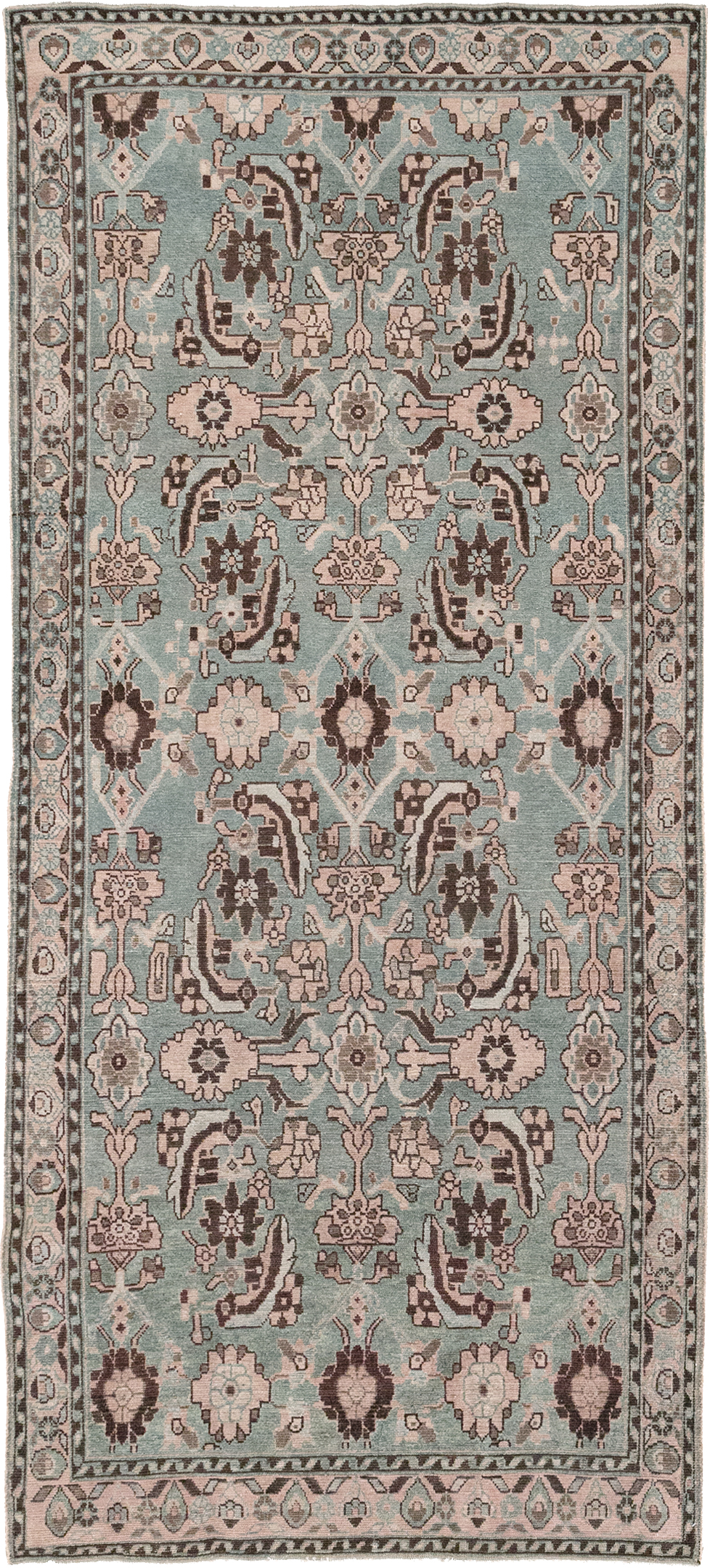 Vintage Persian Malayer Gallery Rug, No.32913 - Gsblank