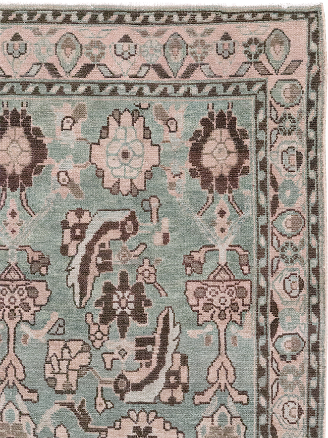 Vintage Persian Malayer Gallery Rug, No.32913 - Gsblank