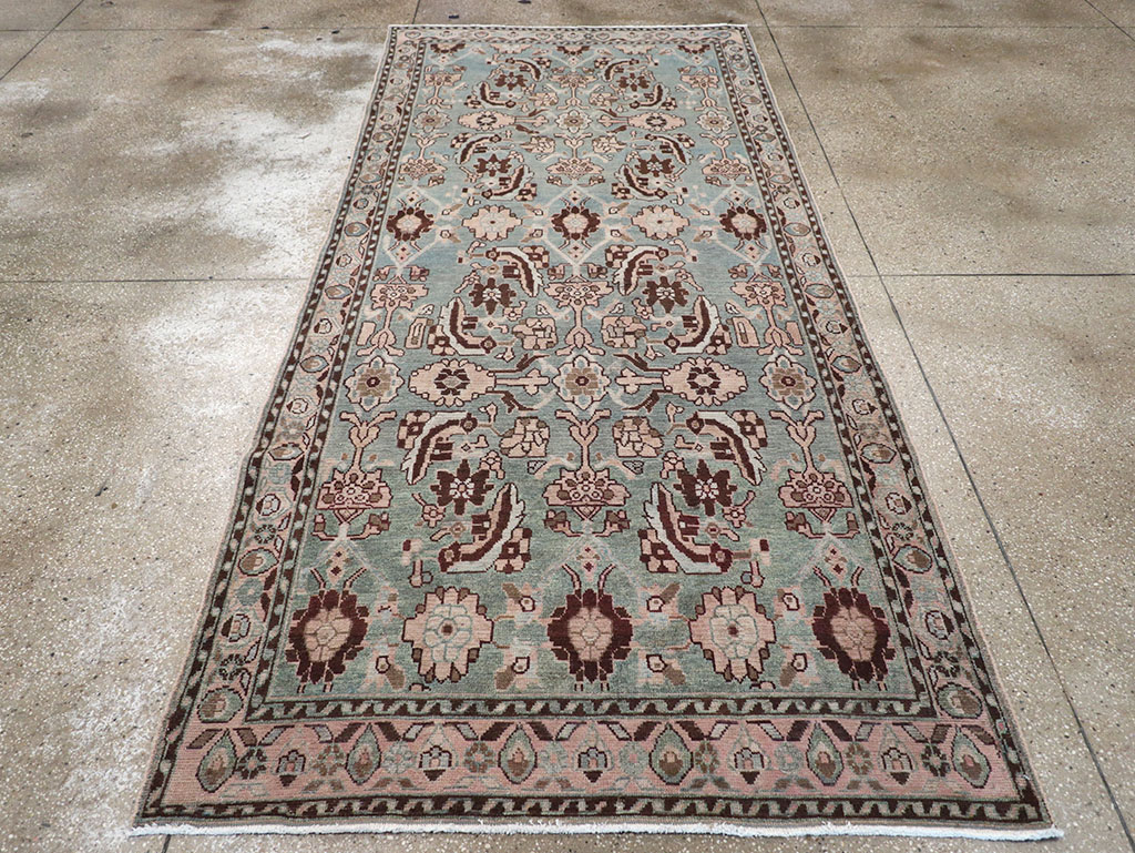 Vintage Persian Malayer Gallery Rug, No.32913 - Gsblank
