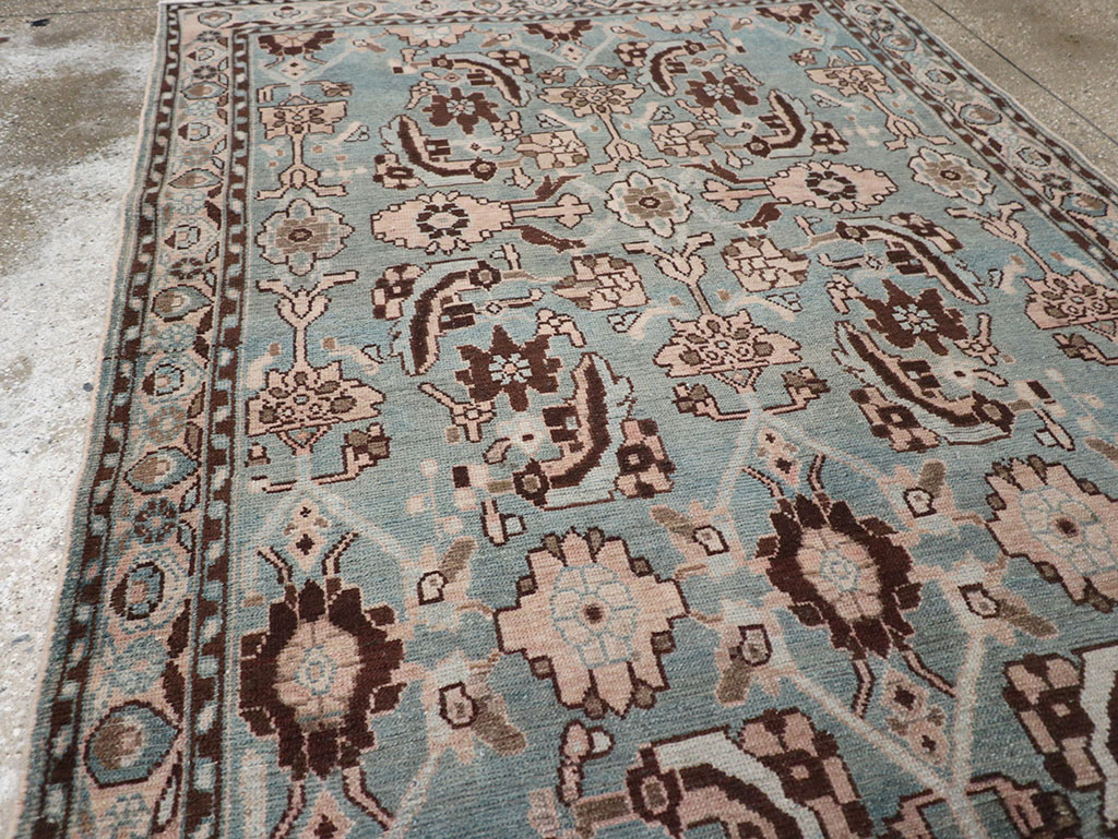 Vintage Persian Malayer Gallery Rug, No.32913 - Gsblank