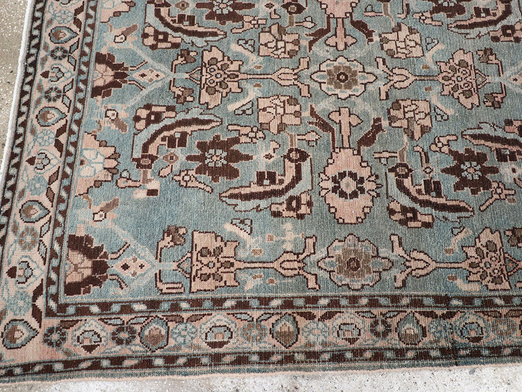 Vintage Persian Malayer Gallery Rug, No.32913 - Gsblank