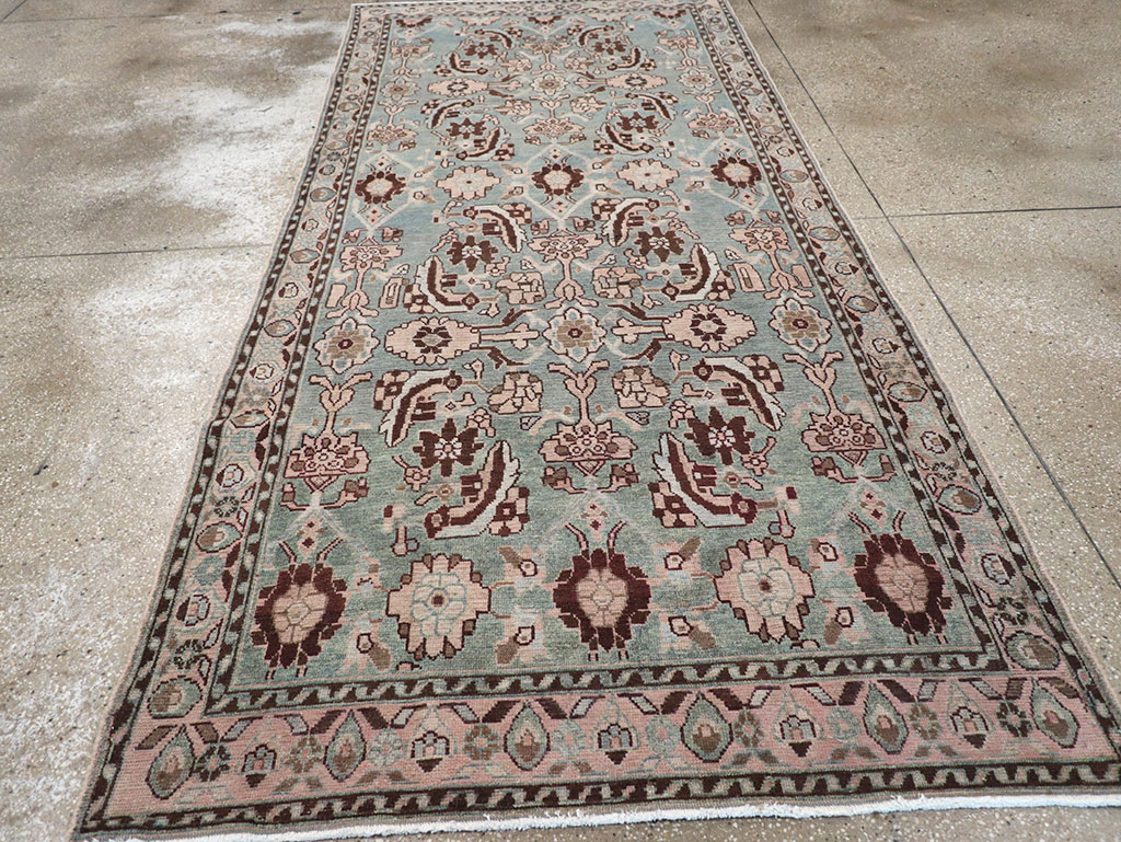 Vintage Persian Malayer Gallery Rug, No.32913 - Gsblank