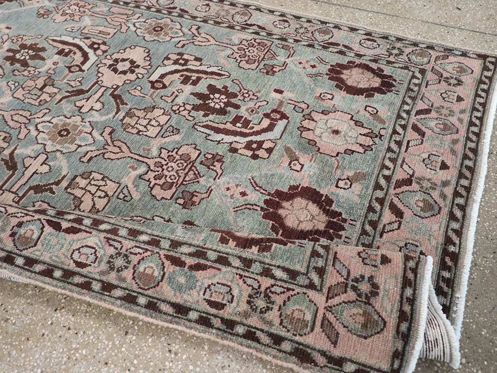 Vintage Persian Malayer Gallery Rug, No.32913 - Gsblank
