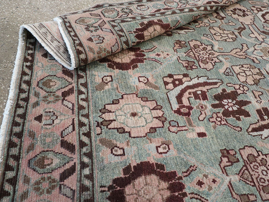 Vintage Persian Malayer Gallery Rug, No.32913 - Gsblank