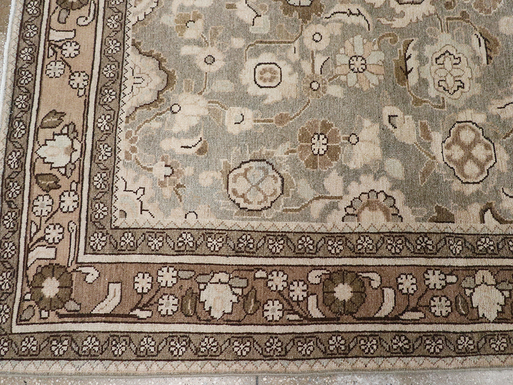 Vintage Persian Malayer Accent Rug, No.32914 - Gsblank