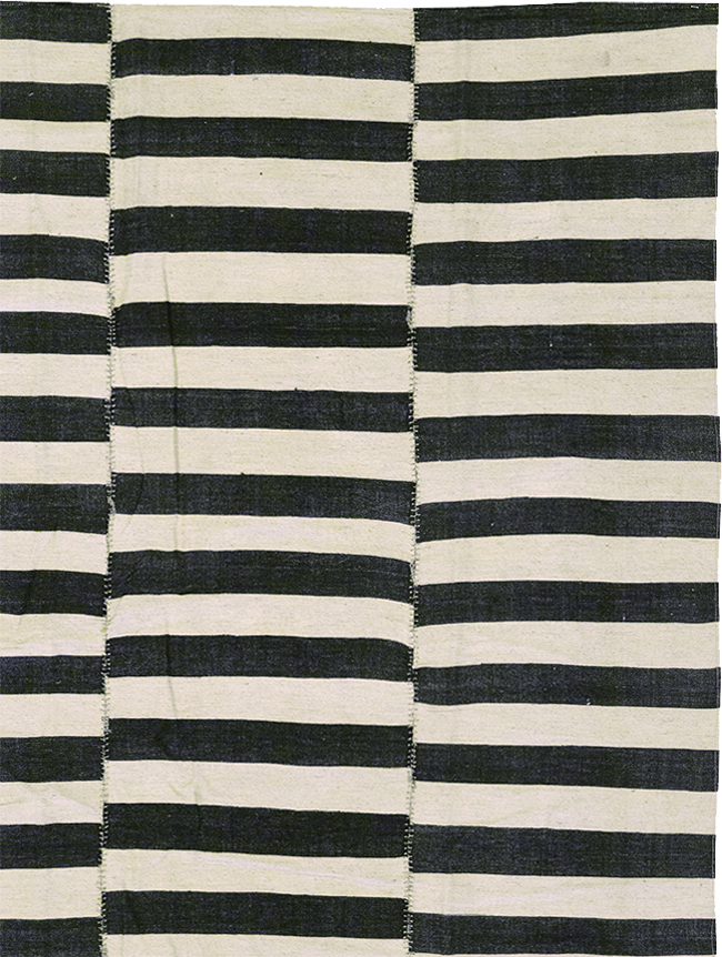 Modern Persian Flatweave Kilim Large Room Size Carpet, No.32917 - Gsblank