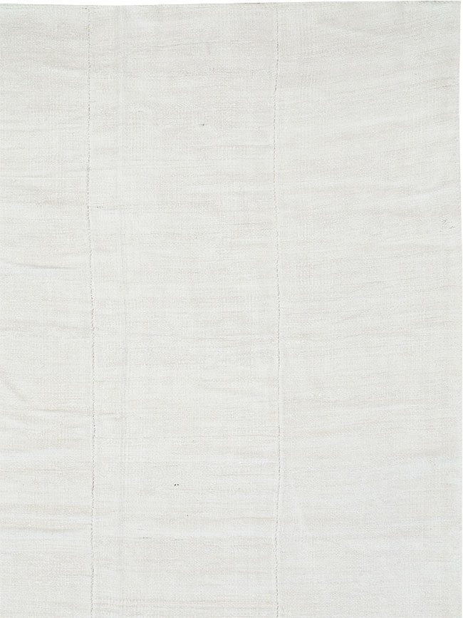 Vintage Turkish Flatweave Kilim Large Carpet, No.32919 - Gsblank