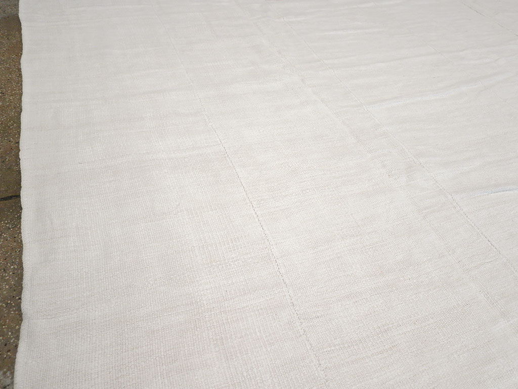 Vintage Turkish Flatweave Kilim Large Carpet, No.32919 - Gsblank