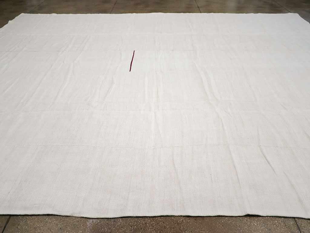 Vintage Turkish Flatweave Kilim Large Carpet, No.32919 - Gsblank