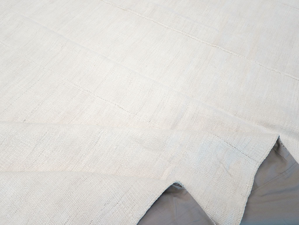 Vintage Turkish Flatweave Kilim Large Carpet, No.32919 - Gsblank