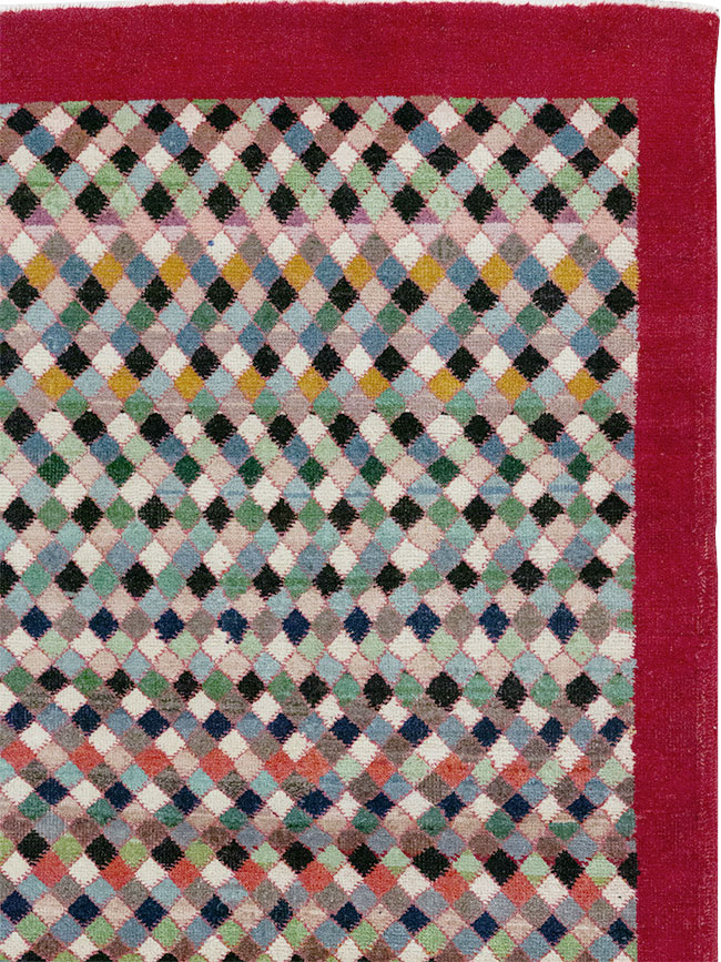 Vintage Turkish Anatolian Room Size Carpet, No.32927 - Gsblank