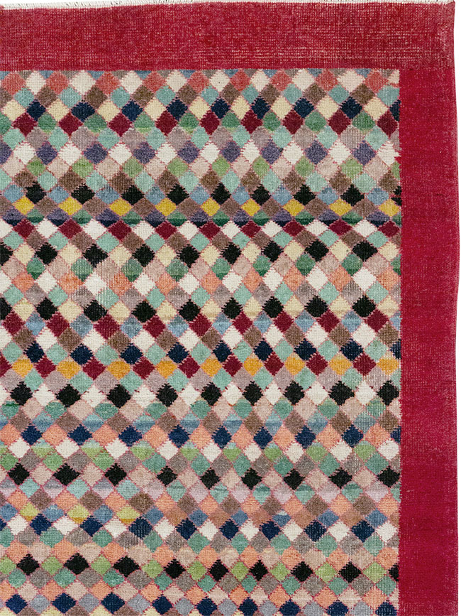 Vintage Turkish Anatolian Room Size Carpet, No.32927 - Gsblank