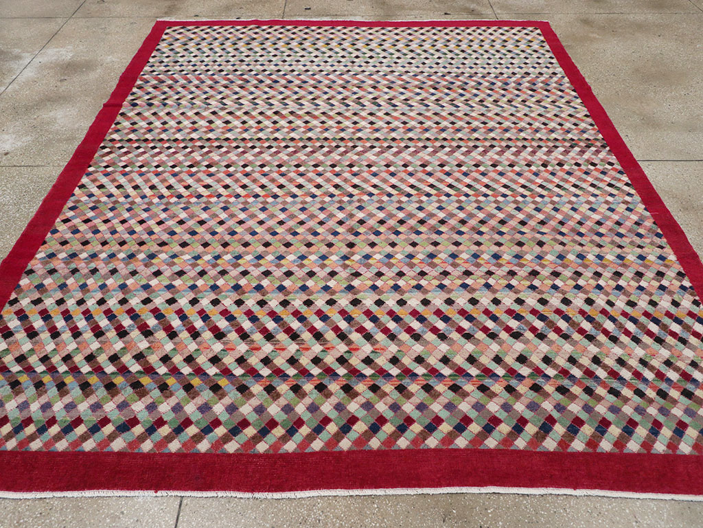 Vintage Turkish Anatolian Room Size Carpet, No.32927 - Gsblank