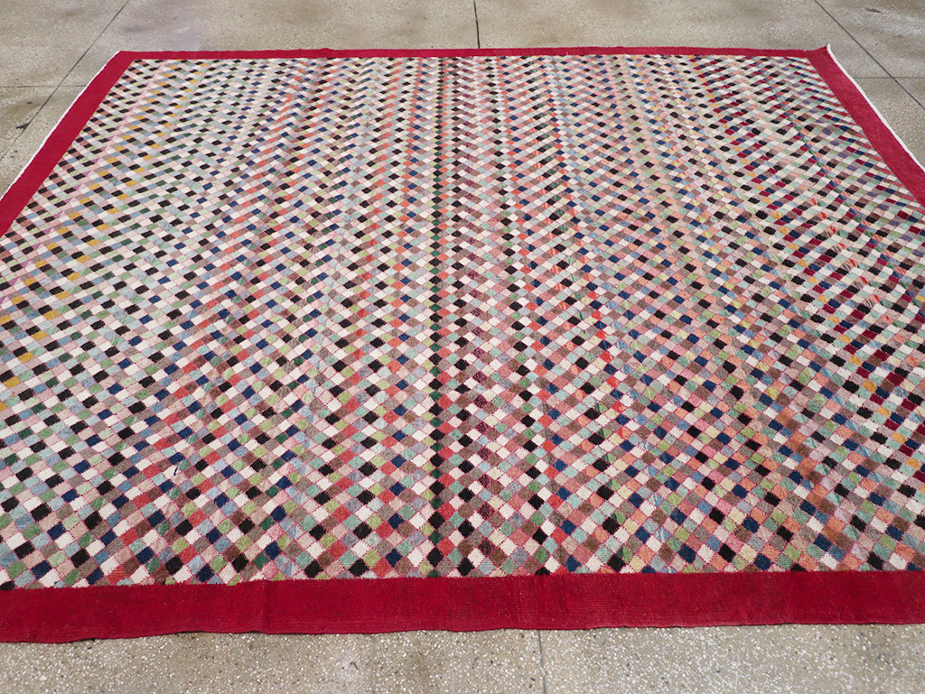 Vintage Turkish Anatolian Small Room Size Carpet, No.32927 - Gsblank