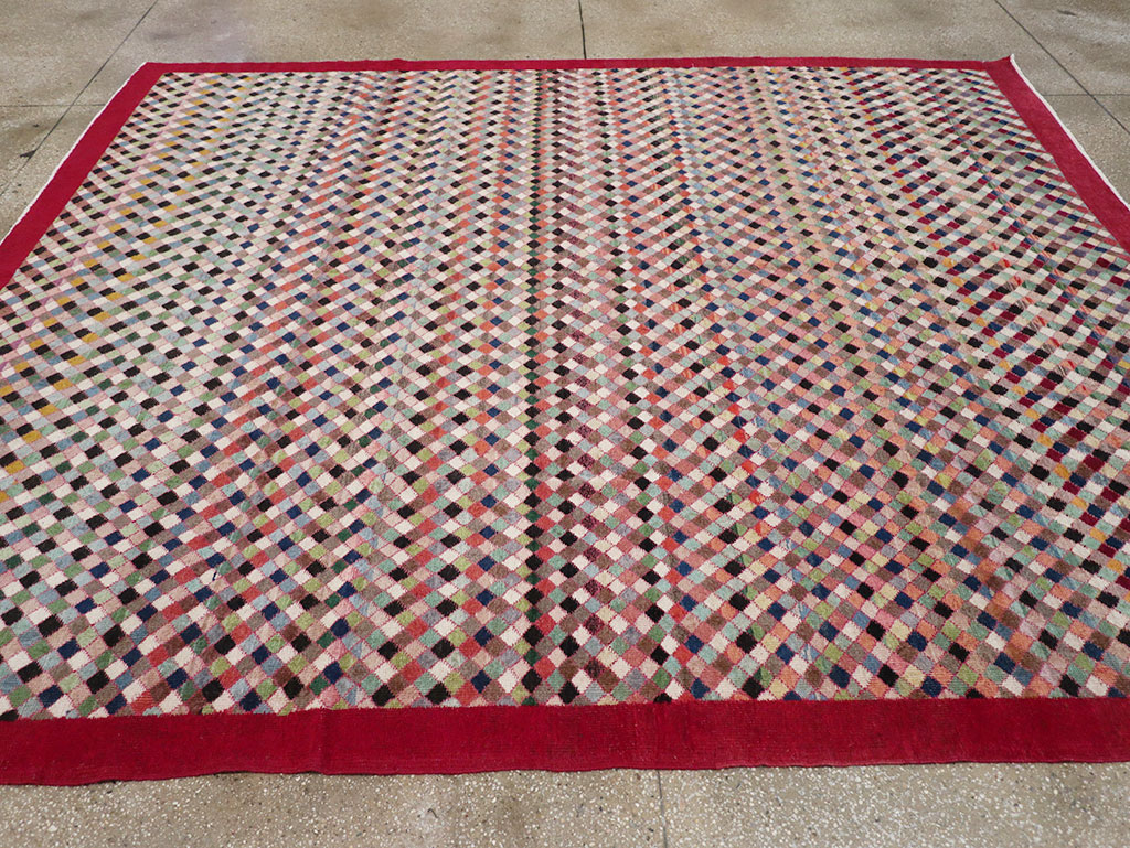 Vintage Turkish Anatolian Room Size Carpet, No.32927 - Gsblank