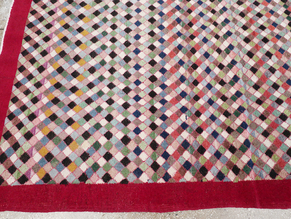 Vintage Turkish Anatolian Small Room Size Carpet, No.32927 - Gsblank