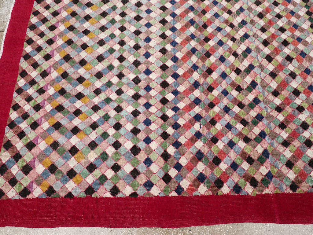 Vintage Turkish Anatolian Room Size Carpet, No.32927 - Gsblank