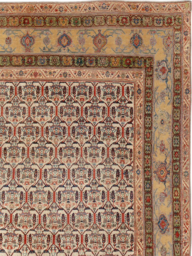Antique Persian Fereghan Mahal Oversize Carpet, No.32933 - Gsblank