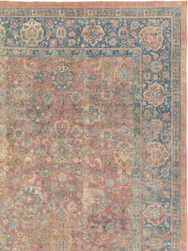 Antique Indian Lahore Oversize Carpet, No.32935 - Gsblank