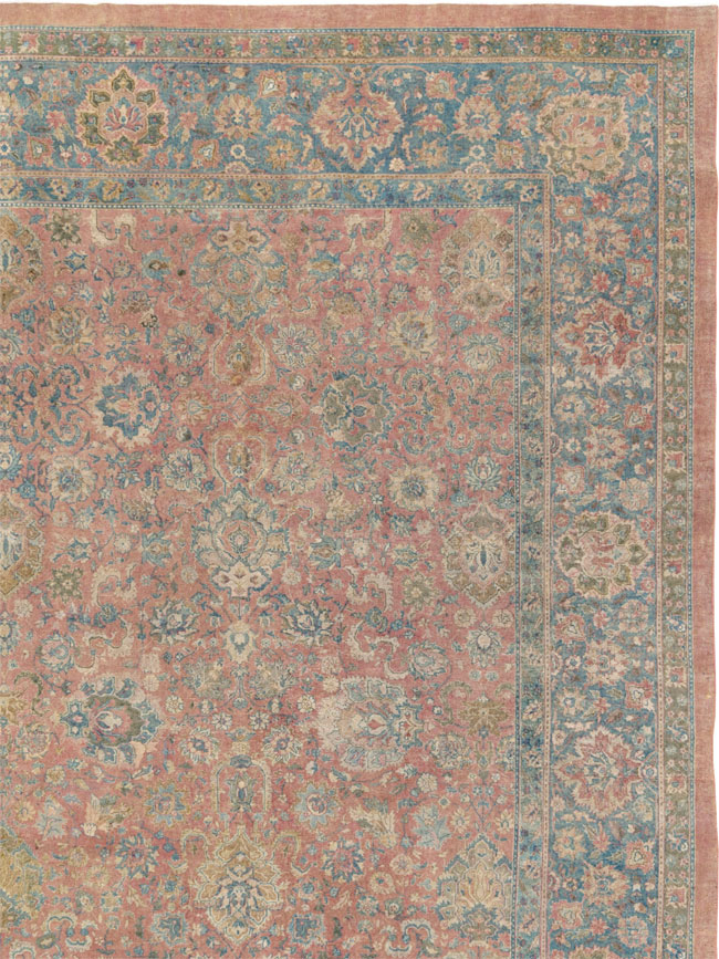 Antique Indian Lahore Oversize Carpet, No.32935 - Gsblank