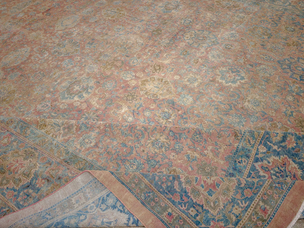 Antique Indian Lahore Oversize Carpet, No.32935 - Gsblank