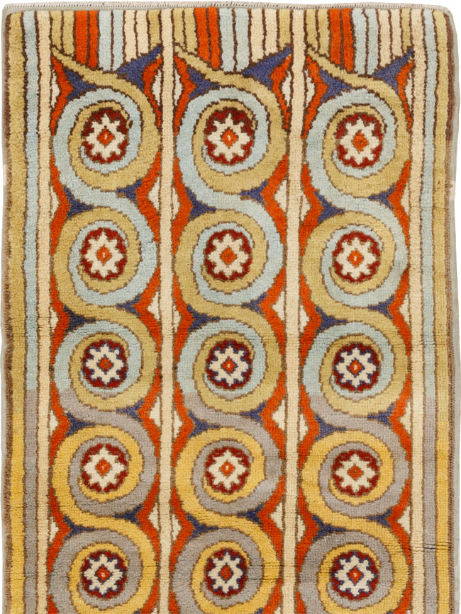 Vintage European Art Deco Rug, No.32949 - Gsblank