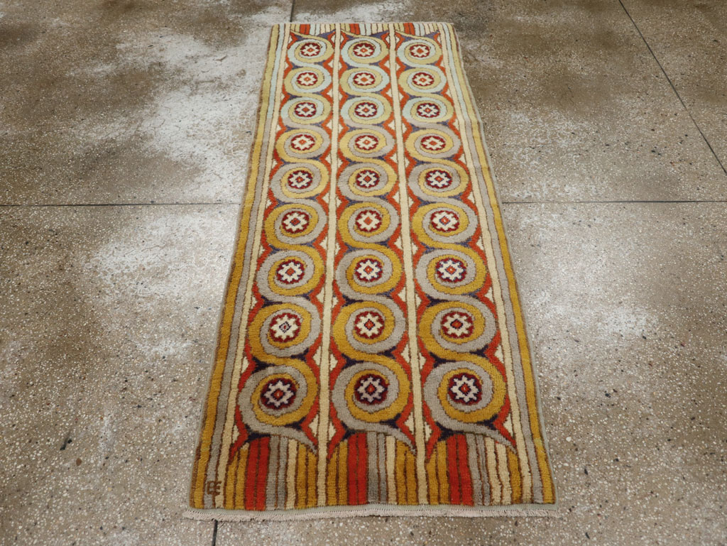 Vintage European Art Deco Rug, No.32949 - Gsblank