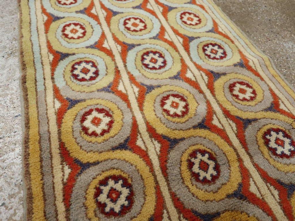 Vintage European Art Deco Rug, No.32949 - Gsblank