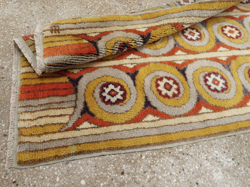 Vintage European Art Deco Rug, No.32949 - Gsblank