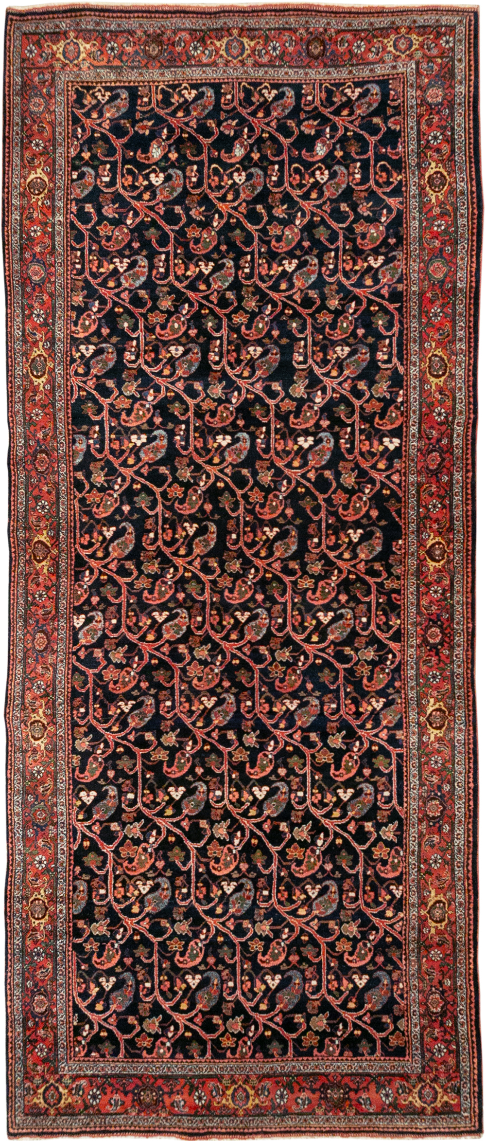 Antique Persian Bidjar Gallery Carpet, No.32953 - Gsblank